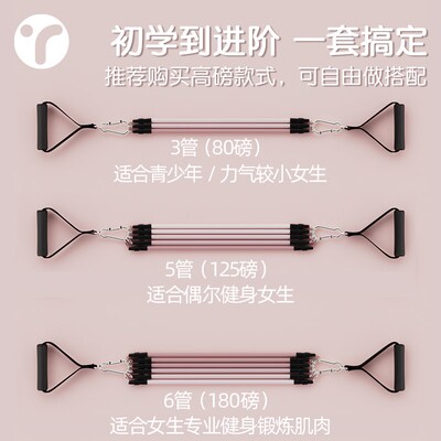 拉力绳家用健身弹力带女弹力绳挂门开肩练背神器练胸居家运动器材