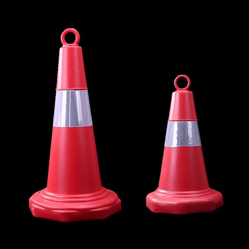 塑料路锥反光锥警示路障锥桶禁止停车提环方锥隔离墩促销交通设施