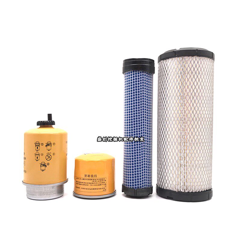 卡特挖掘机CAT303 304CR机油滤芯柴油空气油水分离器滤清