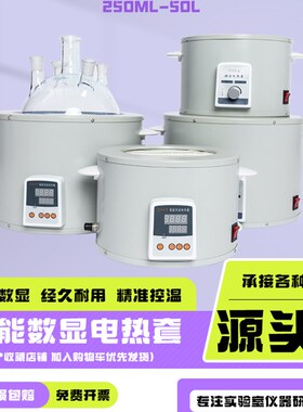 智能恒温电热套ZNHW/PTHW实验室电加热套高温数显调温锅 玺赫仪器