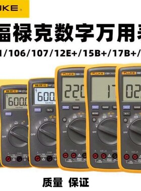 高精度万用表F15B+/F17B+/F101/F107/F18B+F12E仪器表
