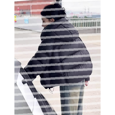 棉服女款爆款2025新款羽