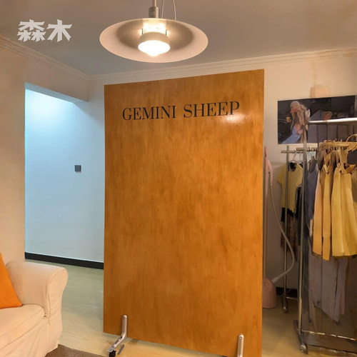 小红书网红背景板服装店摄影道具