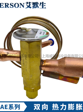 原装EMERSON艾默生热力膨胀阀TRAE-8-10-12-15HCA空调热泵双向R22