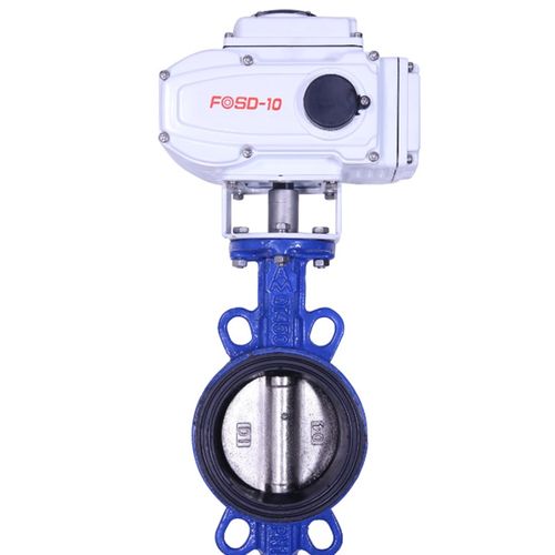 正品埃美柯9830铸铁对夹式电动蝶阀软密封DN506580 100 125专卖店