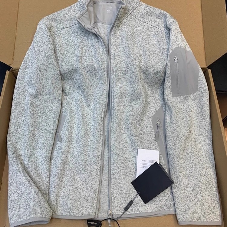 户外立领抓绒衫绒衣拉链开衫秋冬