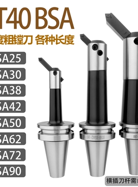 加工中心斜插粗镗刀BT40-BSA62-180 45度BSA25-BSA90全系列