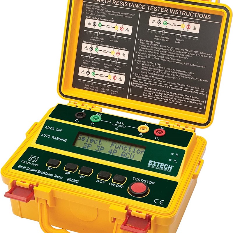 Extech GRT300 四线地面电阻测试仪