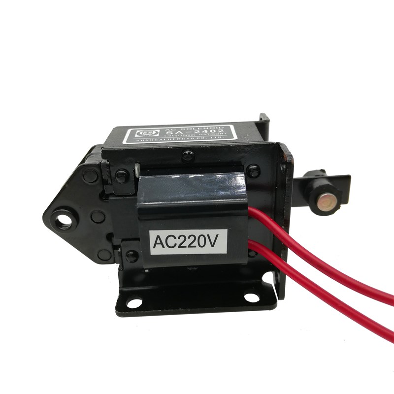 【高品质】SA-1192交流牵引电磁铁0.8N 行程10mm