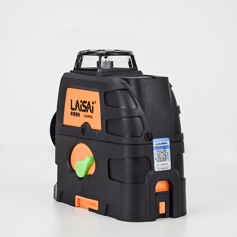 莱赛红外线水平仪12/8/4线蓝绿光LD贴墙仪G666SL抹灰投线激光打线