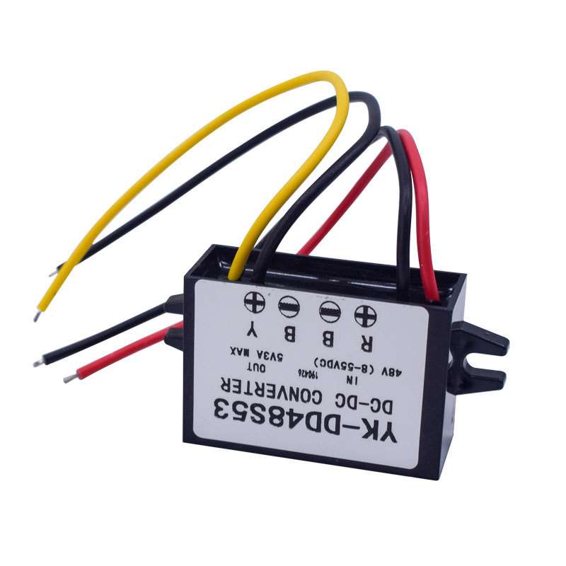 邮科36/48V转12V3A36W DC-DC防水降压模块36V变12V车载电源转换器