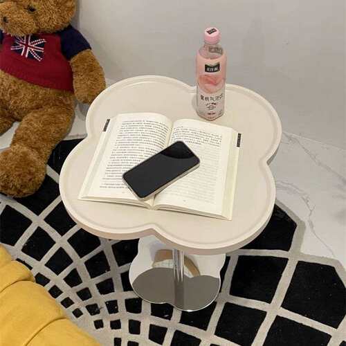 沙发边几 小桌子简易家用客厅云朵茶几奶油风网红床头置物架边几