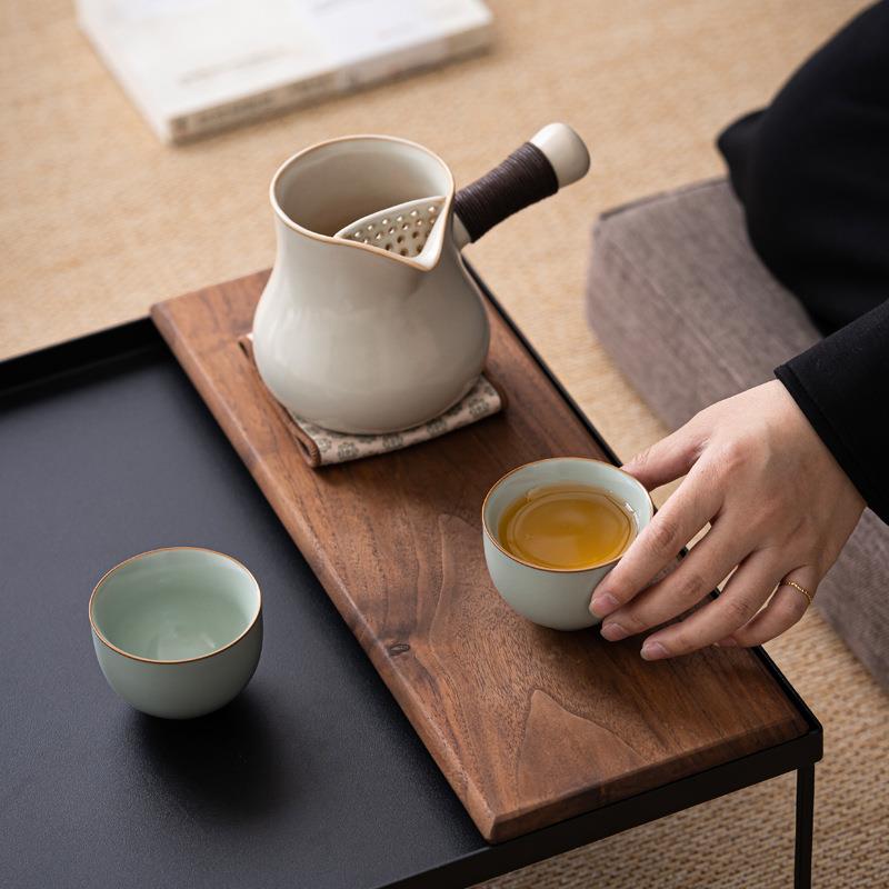 围炉煮茶家用室内打边炉碳陶炉电炉两用室内炭火烧烤罐罐茶温壶