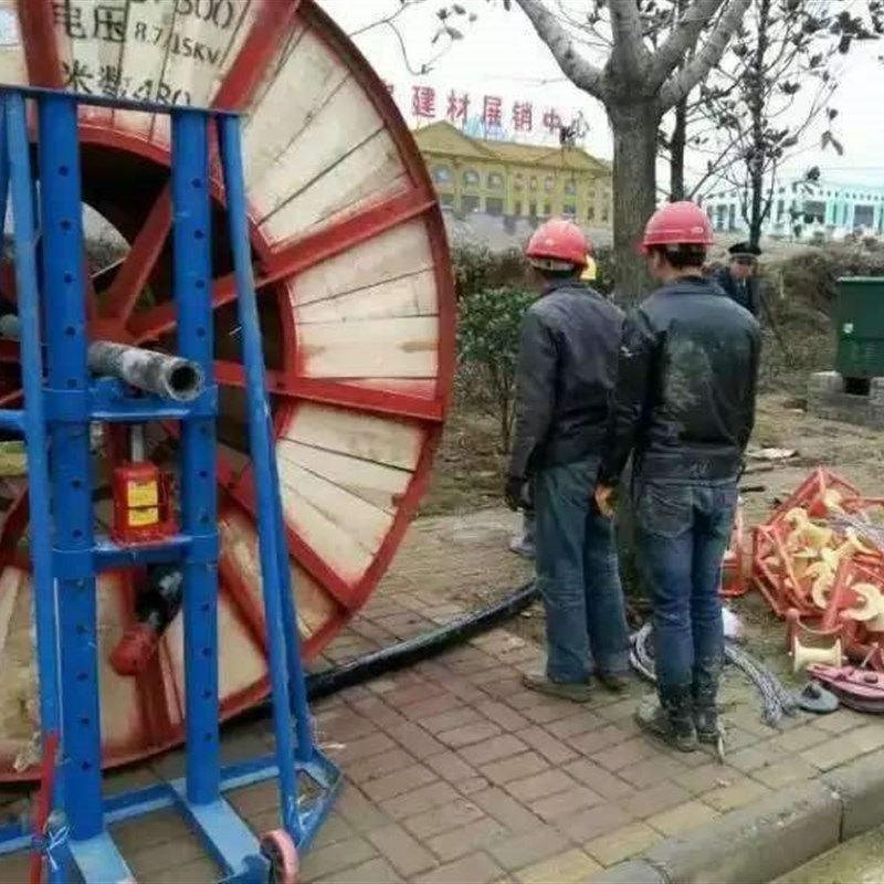 电力施工多孔放线架k盘多功能放线器 5 8 10T吨光缆支撑放线工具