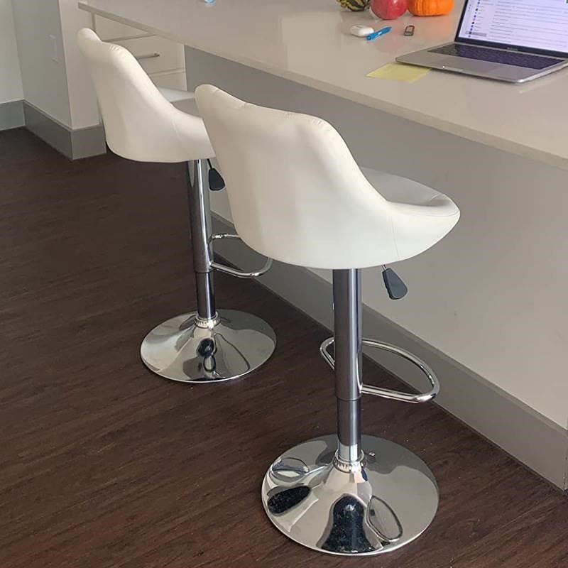 吧台椅现代简约高脚椅子酒吧高凳手机店凳子旋转吧凳升降旋转吧椅