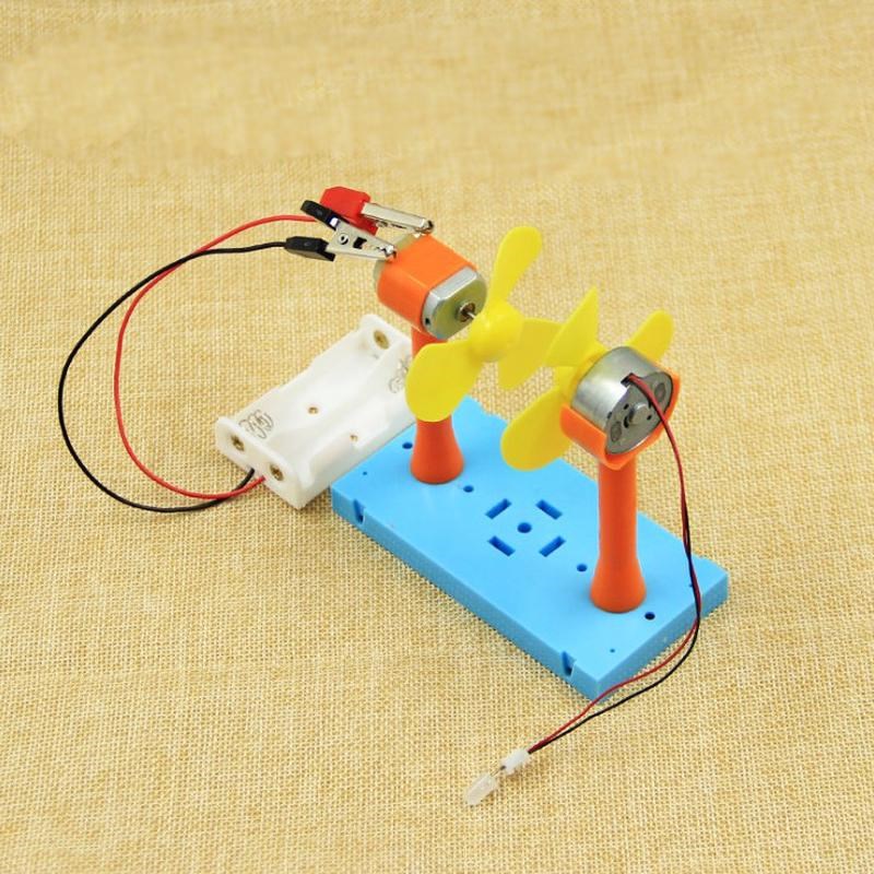 科技小制作小发明diy材料 益智科学实验手工小学生作业风力发新款