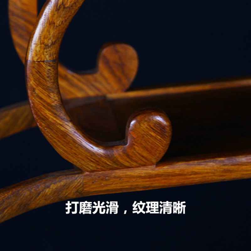 花梨木博古架茶壶紫砂壶花瓶摆件展示收纳架子客厅玄关装饰木架子
