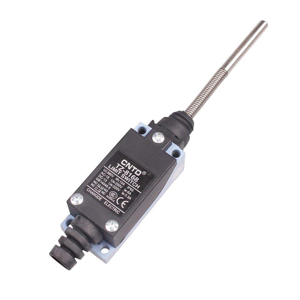 CNTD昌得限位限动开关TZ-8168微动开关行程开关自复位万向式杆