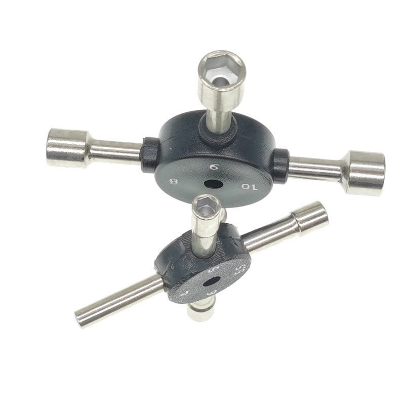 日本SUNFLAG新龟十字型深孔六角套筒螺丝刀扳套装 NO.80  4-10mm