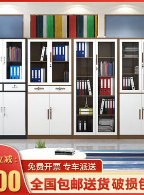 江苏省无锡市咖色拆装文件柜加厚办公铁皮档案柜带锁资料柜储物柜