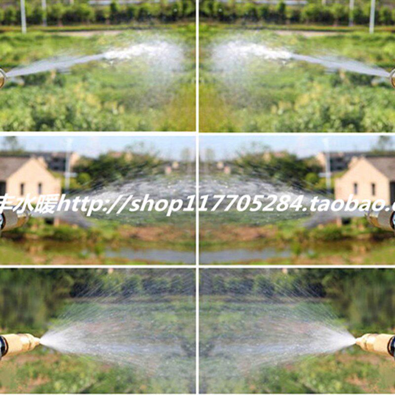 宝塔型 洗车水枪 家用全铜高压洗车水枪头 喷水枪 清洗喷枪洗车用