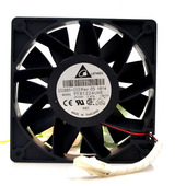 12CM 台达 3线大风量变频器散热风扇 24V 1.75A 12038 PFR1224UHE