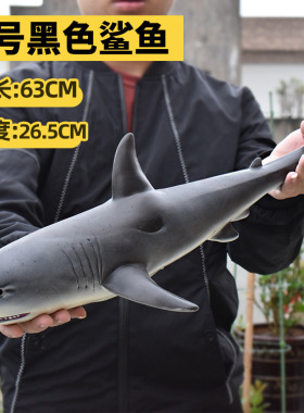 海八底界玩具海洋世生物大套装爪鱼鲸鲨大鱿白鲨乌贼鱼章鱼动模型
