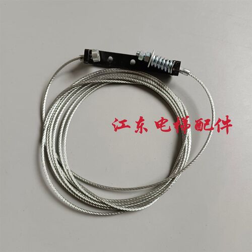 通力厅门同步钢丝绳 通力奥古斯塔门头绳800 900开门 2980mm 3400