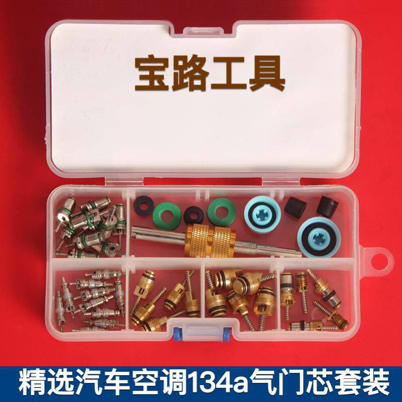 汽车空调气门芯 134a 福斯 别克 高压低压气门芯针 精选套装