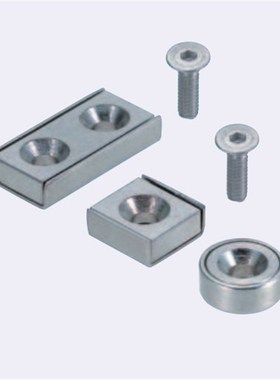 HXCS10 HXCS20 HXCS12 HXCS15带护套磁铁带平头螺栓止动座型磁铁