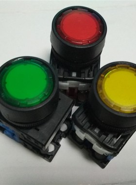 富士 电源启动按扭开关AR22FOL-10E3G 01E4R 10E3Y W S带灯按钮