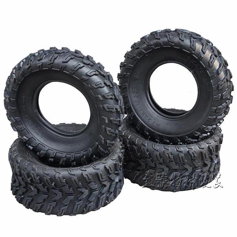 卡丁车沙滩车配件前23x7-10后22x10-10寸轮胎越野轮毂真空轮胎