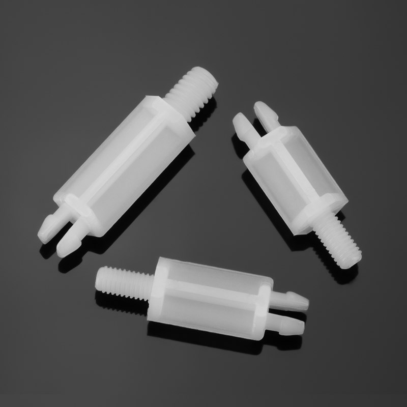 PC板隔离柱塑料间隔柱线路板主板支架支撑柱扣式螺丝柱垫高柱SM