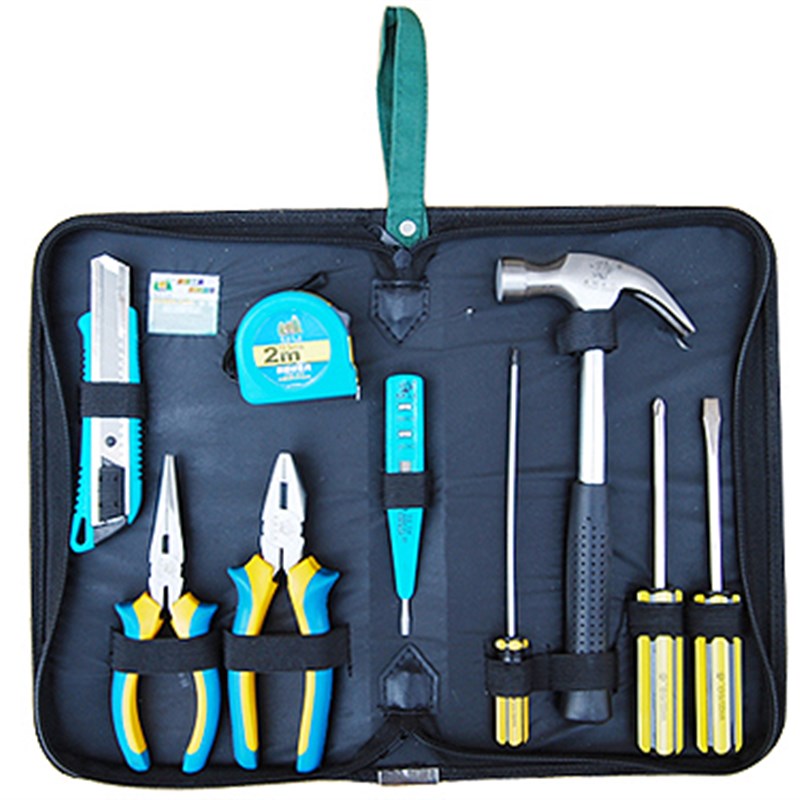 【格绿诗工具】10件套家用礼品型工具组套 实用礼品组合工具
