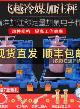 飞越VES-50A/50B/100A/100B雪种定量加液称冷媒电子称加氟电子秤