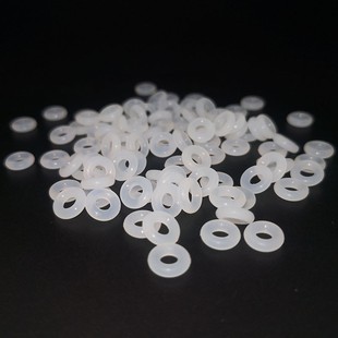 防水白硅胶O型圈密封圈 2.2mm