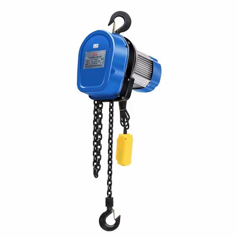 家用型220V环链条吊钩式电动葫芦提升机起重机国标优质纯铜电机1T