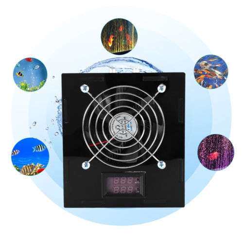 STC-100亚克力水族箱恒温制冷温度控制70w鱼缸冷水机