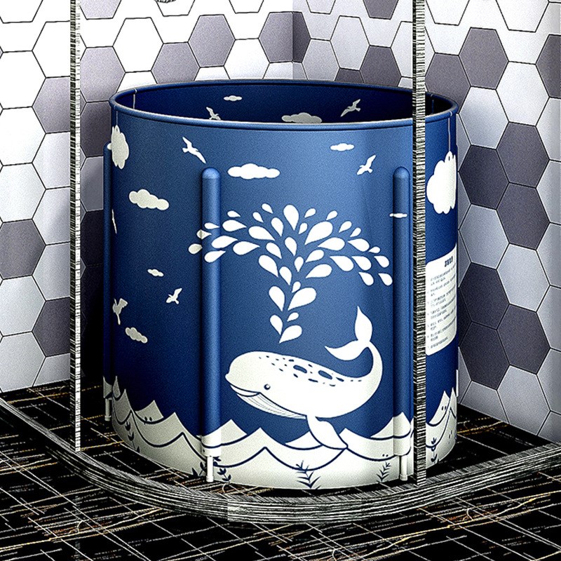 折叠泡澡桶成人折叠浴桶家用宝宝儿童洗澡桶盆加厚全身汗蒸沐浴桶