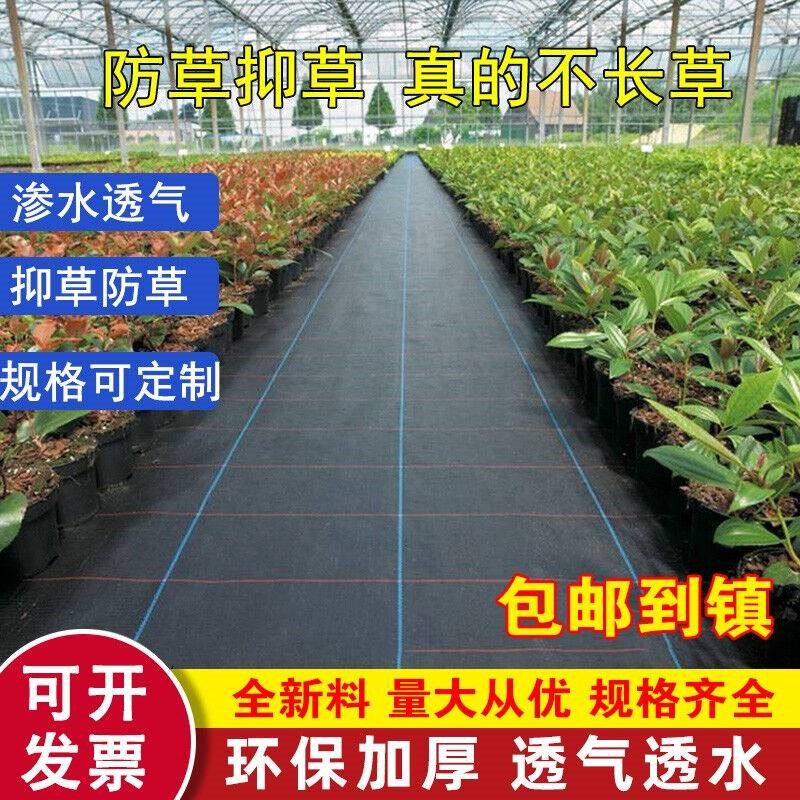 草布农用布果园果树遮草盖防草布除草园艺地布耐用