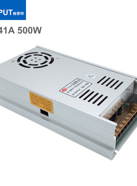 厂家直销LED开关电源12V 40A 500W灯带灯箱监控12V500W电源变压器