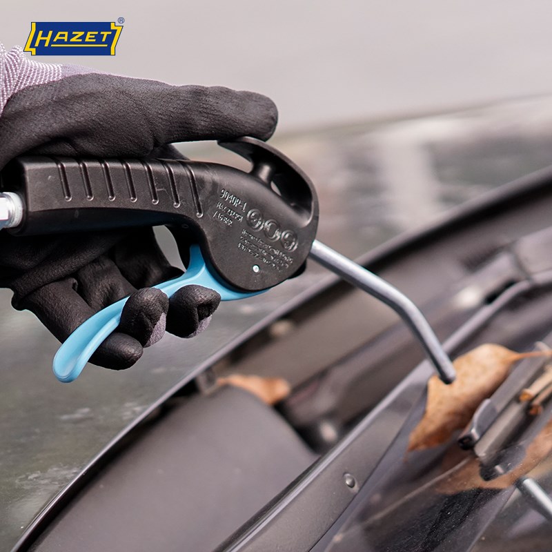 德国HAZET进口气动吹尘枪吹风枪车载吹气枪加长高压除尘吹灰工具