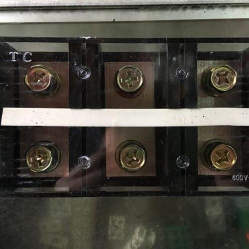 浙江盛菱TC-4003 400A/3P固定式大电流接线端子 排板 端柱A级铜片
