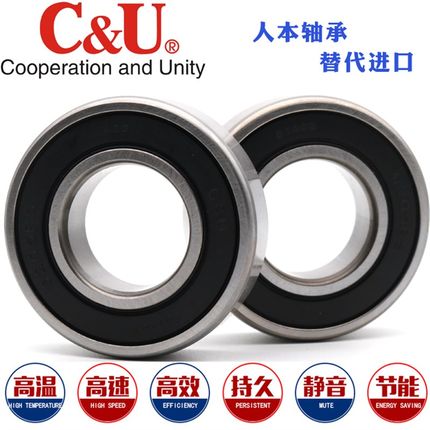人本C&U轴承 6317 6318 6319 6320 6321 6322 6324 6326 6328-2RZ