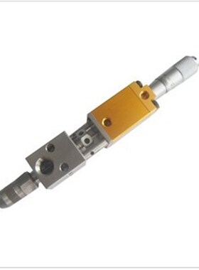 D2121顶针式点胶阀(千分尺型)点胶机配件/AB胶管/混合管/点胶针头