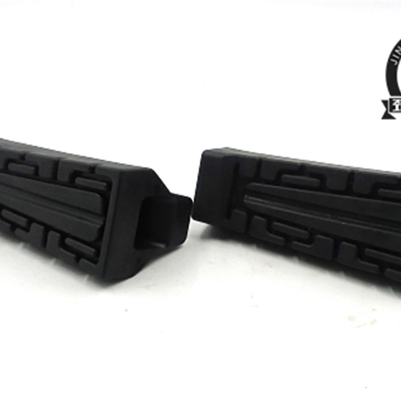 摩托车配件天俊YB125SP天剑JYM125天戟劲傲前脚踏皮 脚踏板脚踏胶