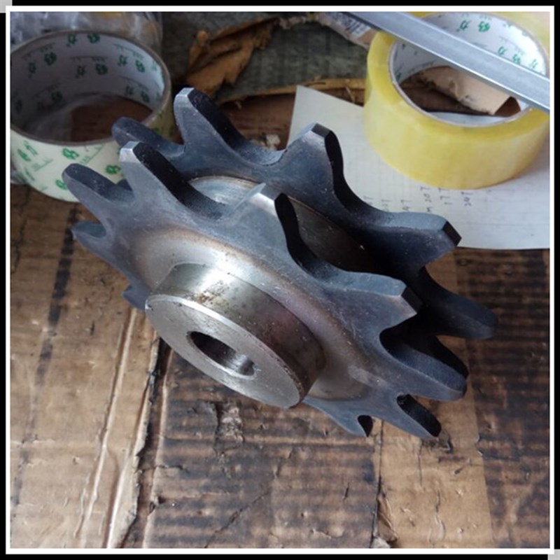 倍速链轮 2.5倍速 11齿 节距38.1  内孔25 键槽8 45钢 详情有图纸