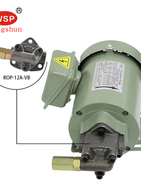 齿轮泵top-12A13A摆线泵 三角油泵电机 1/4hp电机 液压油泵机油泵