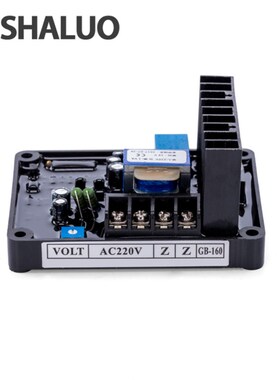 ST单相有刷发电机调压板 GB160B电压调节器AVR稳压器220V 50KW