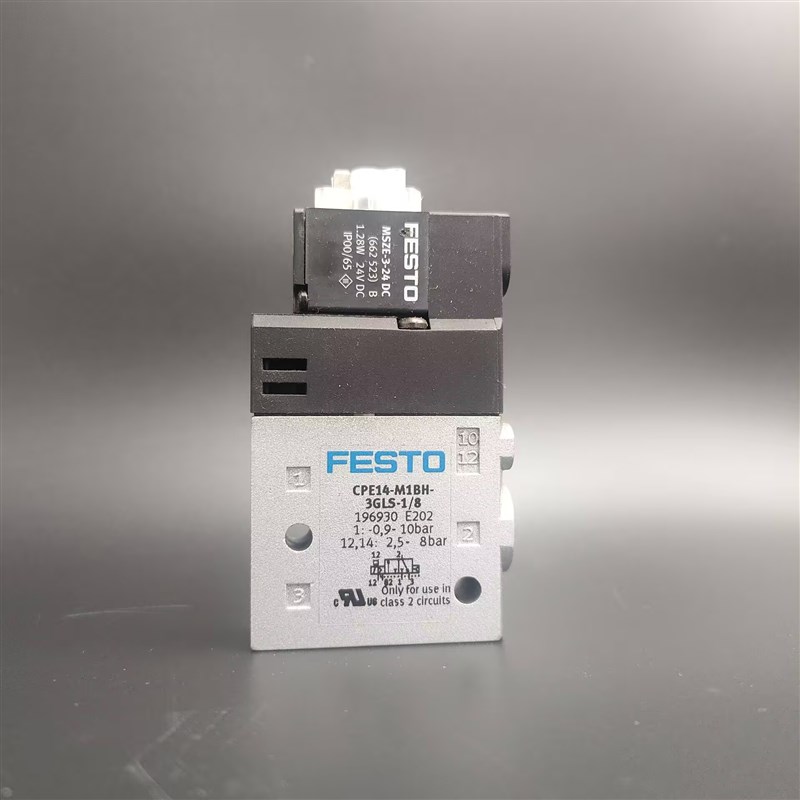 费斯托 FESTO 电磁阀  CPE14-M1BH-3OLS-1/8   196932 现货 正品